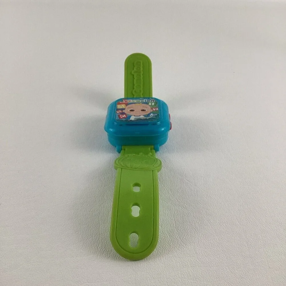 Cocomelon Learning Watch Lights Sounds Tell Time Counting Musical Games Alarm
